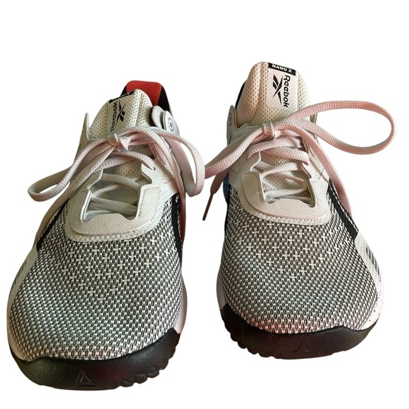 Reebok Nano X Tennis Cross Training Running Shoe White Blue Orange (Size 9.5) - Picture 9 of 16